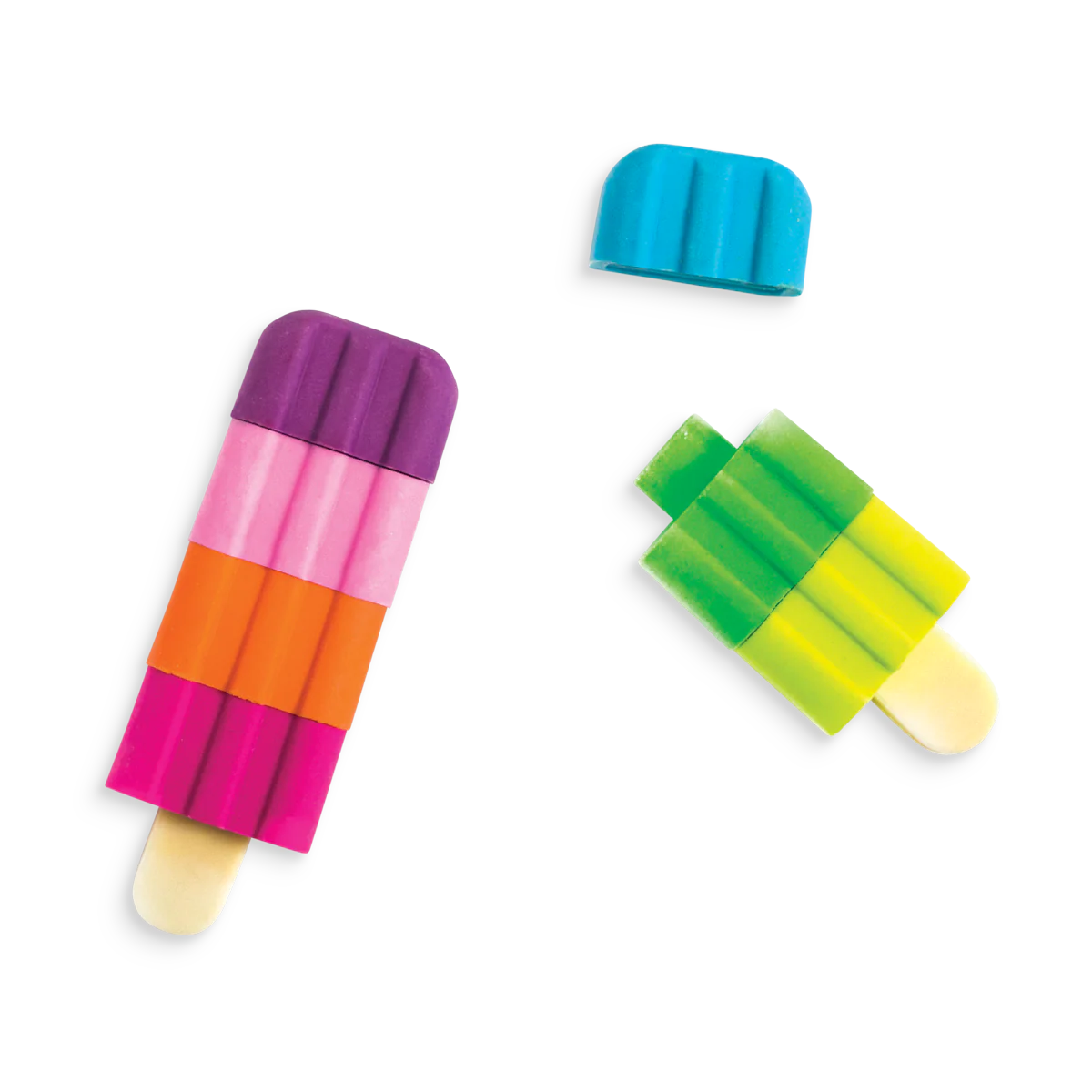 Icy Pops Scented Puzzle Erasers