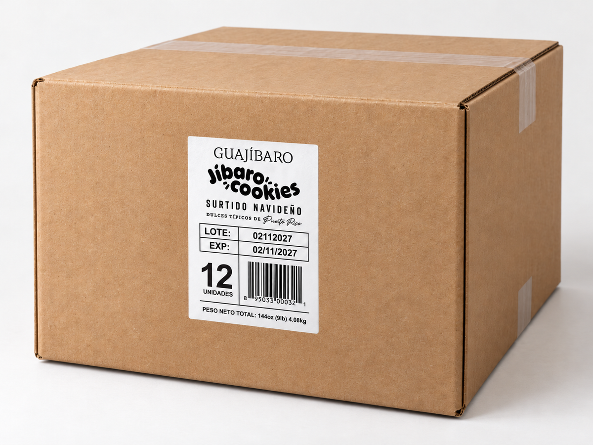 Jíbaro Cookie Box